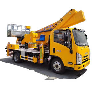 Isuzu 35m45m Véhicule de travail aérien hydraulique avec bras télescopique Plate-forme de levage à bras pliant Camions d'opération à haute altitude - Product Image 3