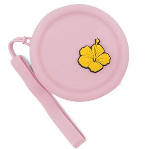Round Silicone Coin <b>Purse</b>, Earphone Bag, Makeup Portable Zipper Key Bag, Mini <b>Small</b> Item Storage Coin Bag - Product Image 2
