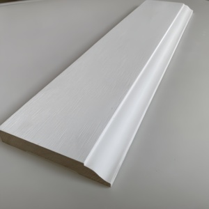 Tường khuôn Trắng primed ngón tay doanh radiata thông Gỗ ván chân tường Trim khuôn-9/16 "* <span class=keywords><strong>4</strong></span> <span class=keywords><strong>1</strong></span>/<span class=keywords><strong>4</strong></span>*16 'cơ sở - Product Image 1