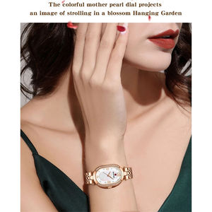 REWARD RD21058L Reloj de Pulsera para Mujer en Oro Rosa, Relojes de Cuarzo Ultrafinos de Lujo, Correa de Acero Inoxidable, Regalo para Damas y Chicas - Product Image 4