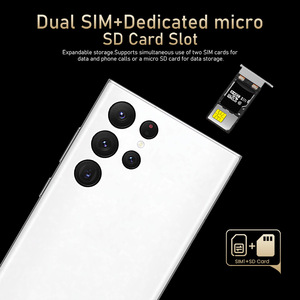 <span class=keywords><strong>S22</strong></span> <span class=keywords><strong>Ultra</strong></span> ของแท้ ขายดี 16GB+<span class=keywords><strong>512GB</strong></span> 24MP+50MP ปลดล็อคด้วยใบหน้า จอเต็ม Android 10.0 โทรศัพท์มือถือสมาร์ทโฟน - Product Image 3