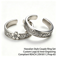 Bague ouverte en argent sterling 925, large bande, motif floral et tortue, fabrication sur mesure OEM ODM, vente en gros, marque privée