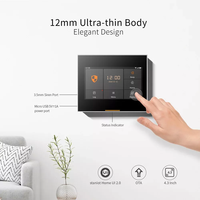 Staniot 4G Tuya Kit de panneau de système d'alarme de sécurité domestique intelligent sans fil 7 pouces prend en charge Alexa Google Assistant