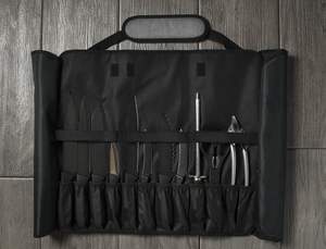 Free sample Chef Knife Roll <b>Bag</b> Hot Selling <b>Functional</b> Multi-purpose Cutlery Knives Holder Tool <b>Storage</b> <b>Bags</b> Chef Knife Roll <b>Bag</b> - Product Image 5