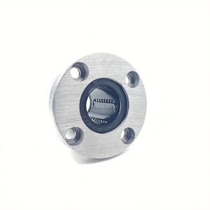 Rodamiento Lineal LMK8LUU de Acero Cromado con Brida Cuadrada de 8mm, Carga Estática de 500N, Diámetro de Eje de 10mm, 10x20x45mm, Precisión P0-P6, Lubricación por Aceite - Product Image 1