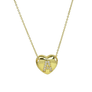 26 Thư Mặt Dây Chuyền Tình Yêu Trái Tim Zircon Vòng <span class=keywords><strong>C</strong></span>ổ Phụ Nữ Phong <span class=keywords><strong>C</strong></span>ách Lễ Hội Trang Sứ<span class=keywords><strong>c</strong></span> Quà Tặng - Product Image 3