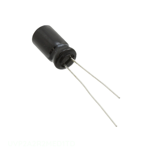 ตัวเก็บประจุเรเดียล2.2 uF 2.2 uF 20% uF 100V ฝาครอบรูทะลุผ่าน UVP2A2R2MED1TD ผู้จัดจำหน่ายที่ได้รับอนุญาต - Product Image 1