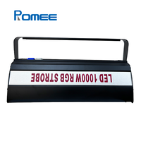 Lumière stroboscopique LED 1000W polychrome 8 + 8 sections à trois couleurs avec effet de chasse pour l'éclairage spécifique de scène de concert de club de DJ
