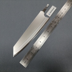 Hoja de cuchillo Kiritsuke de 8 "hecha a mano, hojas de cuchillo Bunka de acero de Damasco en blanco, hoja de repuesto de acero <span class=keywords><strong>San</strong></span> <span class=keywords><strong>Mai</strong></span> mate para Chef - Product Image 4