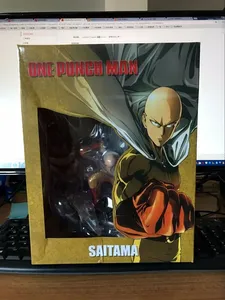 ฟิกเกอร์อนิเมะ ONE PUNCH MAN ขนาด 25 ซม.  โมเดล PVC  ไซตามะ ทัตสึมากิ  แบบยืน  ของสะสมตั้งโชว์บนโต๊ะ - Product Image 6