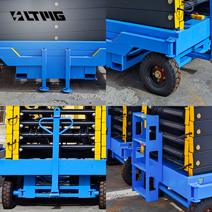 LTMG Manual Hand-held Electric Boom 300kg 12m 14m <span class=keywords><strong>Lift</strong></span> Man <span class=keywords><strong>Lift</strong></span> Hydraulic <span class=keywords><strong>Lift</strong></span> <span class=keywords><strong>Scissor</strong></span> Lifter Forklift untuk Dijual - Product Image 5