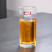 Haute qualité durable vente chaude thé verrerie tasse café lait jus whisky boisson vin verre tasse