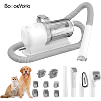 Kit de toilettage pour animaux tout-en-un : tondeuse, brosse de nettoyage et machine à éliminer les poils pour chiens et chats