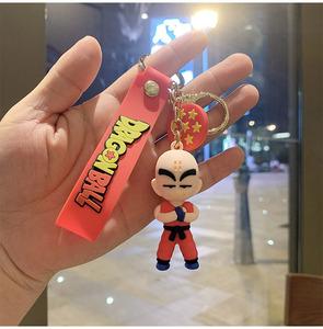 Lindo Llavero Colgante de Dragón 3D de Dibujos Animados, Accesorios para Llaves de Coche y Bolsos al por Mayor con Correa de Muñeca, Llavero Personalizado, Regalo - Product Image 5