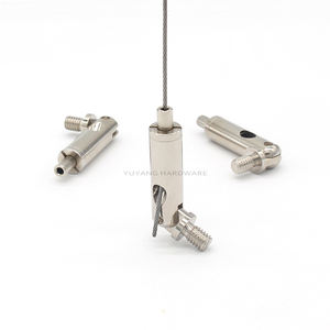 Sujetador de cable ajustable, pinza de cable de rosca M6 giratoria de 180 grados para kit colgante de luces - Product Image 1