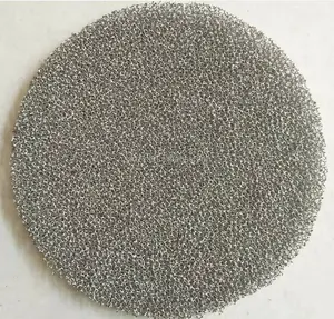 Taille personnalisée Feuille de mousse métallique Nickel Cuivre Aluminium Mousse métallique argentée Ag Fabrication de mousse métallique