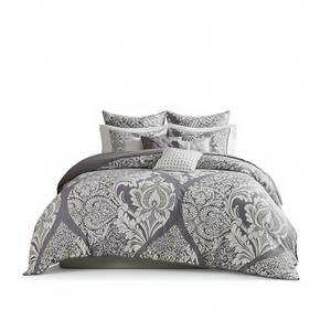 Set Copripiumino Stampato 6 Pezzi con Motivo Classico per Arredamento Casa - Product Image 1