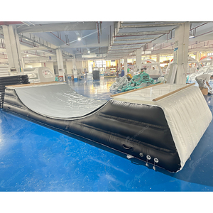 <span class=keywords><strong>Rampa</strong></span> Gonfiabile per Skateboard, <span class=keywords><strong>Rampa</strong></span> Modulare a Onda per BMX, Bici, Monopattini, <span class=keywords><strong>Pattini</strong></span>, <span class=keywords><strong>Rampa</strong></span> per Sport all'Aperto - Product Image 4