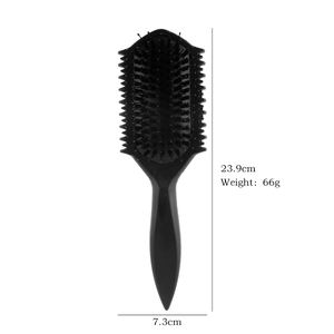 Brosse démêlante et définissante personnalisée avec logo, coussin d'air en paille de blé pour usage domestique, femmes et hommes / <span class=keywords><strong>Cheveux</strong></span> <span class=keywords><strong>bouclés</strong></span> secs - Product Image 5