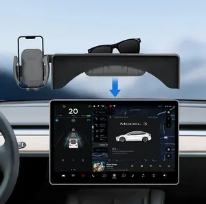 Soporte de teléfono para coche modelo 3, soporte de carga para coche, accesorios para modelo Y, soporte para teléfono Tesla