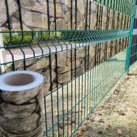 Tira de PVC para Paneles de Valla de Jardín, Cinta de Vinilo de Plástico, 19cm x 35m