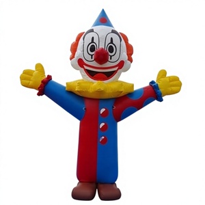 Globo Gigante Inflable de Pipo <span class=keywords><strong>el</strong></span> Payaso, Decoración Clásica Holandesa de Dibujos Animados para Promoción de Centros Comerciales/Activación de Marca/Carnaval/Fiesta Familiar/Eventos - Product Image 2