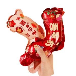 Handheld Inflatable <b>Confetti</b> <b>Cannon</b> Cylinder Shape Manual Driven Disposable For Chinese New Year Wedding Party Atmosphere - Product Image 4