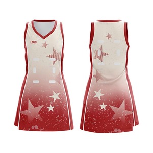 Robe de netball sublimée très vendue, uniforme de netball pour entraînement quotidien, robe de netball pour femmes pour les jours de match - Product Image 1