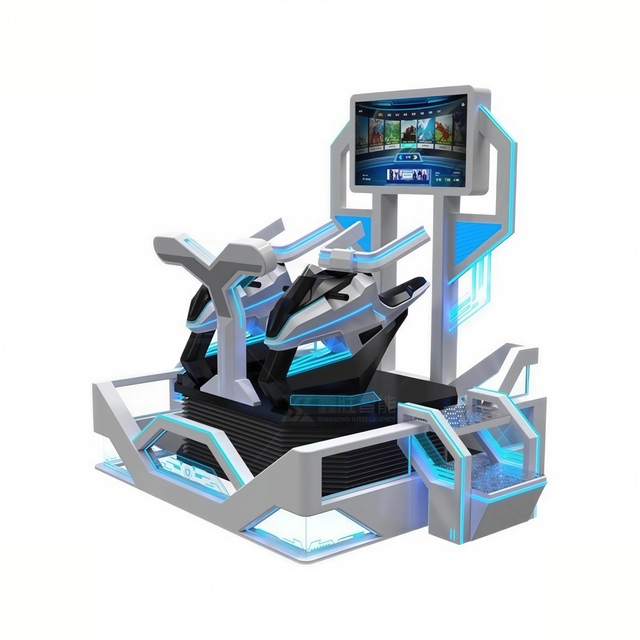 5D7D VR Indoor Home Experience Hall Metal Somatosensory Platform for Cultural Tourism Shopping Mall Ride-In Theater Naked Eye 3D