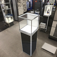 Ensemble de projecteurs de bureau LED portables modernes, étanches, robustes, en aluminium poli, pour vitrine de bijouterie, pour centre commercial, vente au détail