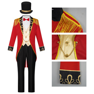 Ensemble Cosplay de gladiateur romain d'Halloween pour dompteur de <span class=keywords><strong>cirque</strong></span> et magicien comprenant des costumes pour une performance sur scène secondaire - Product Image 3