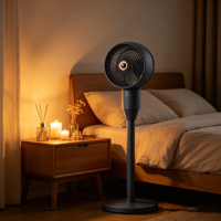 Ventilateur de bureau portable d'été, ventilateur de circulation d'air, purificateur d'air, ventilateur électrique silencieux pour la maison