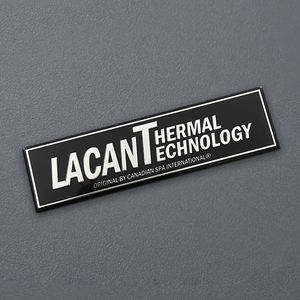 Autocollant professionnel de logo en aluminium brillant à effet miroir auto-adhésif en aluminium personnalisé - Product Image 1