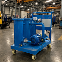 Machine compacte mobile de conditionnement d'huile transformateur et de filtration de fluide diélectrique