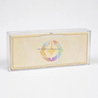 Étui en acrylique personnalisé avec protection UV pour boîte de protection compatible avec le coffret de collection Lorcana D23 2026, étui en plexiglas acrylique