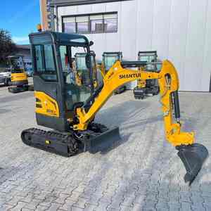 Mini-excavatrice hydraulique sur chenilles SE18SR/SE17SR 1.8T en état neuf, en stock avec un moteur puissant - Product Image 5