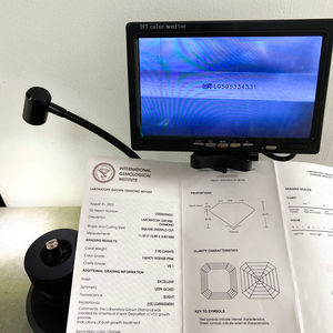 Vente en gros d'usine 2.0-7.90 CT diamant rose taille Asscher VS1 CVD Testeur de diamant EXCELLENT CUT Certification IGI Fabrication de bijoux en diamant CVD - Product Image 5