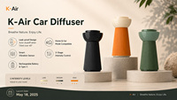 Diffuseur d'arômes intelligent pour voiture, à nébulisation froide sans eau, double mode maison et voiture, avec capteur de vibration, diffuseur d'huiles essentielles portable – Meilleures ventes