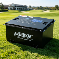 Paket Baterai Li-Ion Enerbyte Deep Cycle Solar LiFePO4 Lithium Ion untuk RV, Golf Cart, AGV, ISO