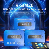 R-SIM 20 Nuevo QPE Estable IOS18 Tarjeta SIM de Desbloqueo para iPhone IOS 7-16 PRO MAX Compatible con E-code TMSI IPCC ICCID Modo QPE