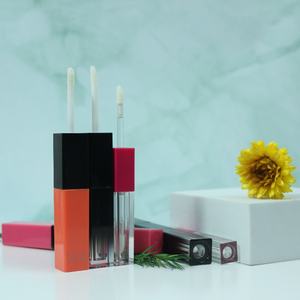 Tubo de Brillo Labial de Doble Cabeza con Diseño Cuadrado y Logotipo Personalizado 2026, 2 Colores en 1, Tubos de Lápiz Labial Vacíos - Product Image 5