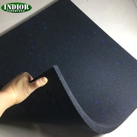 Tapis en caoutchouc EPDM antidérapant de 15 mm d'épaisseur, conception emboîtable, pour stand de tir, école, sous-sol, aire de jeux extérieure, salle de sport - Vente en gros