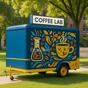 Remorques mobiles pour pizza et glaces, cuisine entièrement équipée, remorque de concession, camion de restauration - Product Image 2