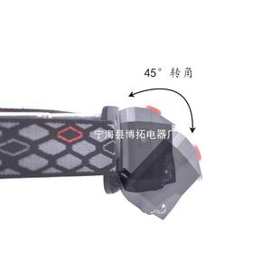 ไฟหน้าแบบ LED COB แหล่งกำเนิดแสงคู่ แบตเตอรี่แบบชาร์จไฟได้ แสงสีขาว สำหรับกิจกรรมกลางแจ้ง ตั้งแคมป์ ตกปลา ชาร์จผ่าน USB - Product Image 4