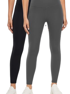 Leggings Deportivos de Cintura Alta para Mujer, Súper Suaves, Transpirables, Tejidos, con Costuras, Logotipo Personalizado, Elásticos, Estilo Casual para Gimnasio y Fitness - Product Image 1
