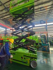 Самоходный ножничный подъемник для строительных работ, установки высотных строительных лесов и обвязки стальных прутков - Product Image 6