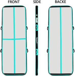 Tapis de gymnastique gonflable Airtrack, nouveau design, pour la gymnastique, <span class=keywords><strong>3m</strong></span>, 4m, 5m, rose, noir, jaune, couleurs et tailles personnalisées - Product Image 3