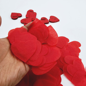 G0176 Heart-shaped snowflake paper, five-pointed star shape, heart shape, KingMagic <b>stage</b> festival magic <b>props</b> - Product Image 3