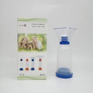 Masque pour enfant en silicone certifié CE, antistatique, pour médicaments pédiatriques, asthme, <span class=keywords><strong>inhalateur</strong></span> <span class=keywords><strong>doseur</strong></span>, espaceur à valve, capacité de 220 cc - Product Image 5