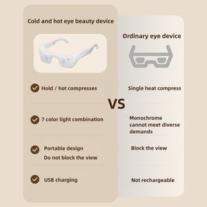 Appareil de <span class=keywords><strong>spa</strong></span> pour les yeux relaxant, thérapie de refroidissement <span class=keywords><strong>et</strong></span> de chauffage, soulagement de la fatigue <span class=keywords><strong>et</strong></span> des tensions, élimination des cernes, masseur professionnel pour usage domestique - Product Image 6